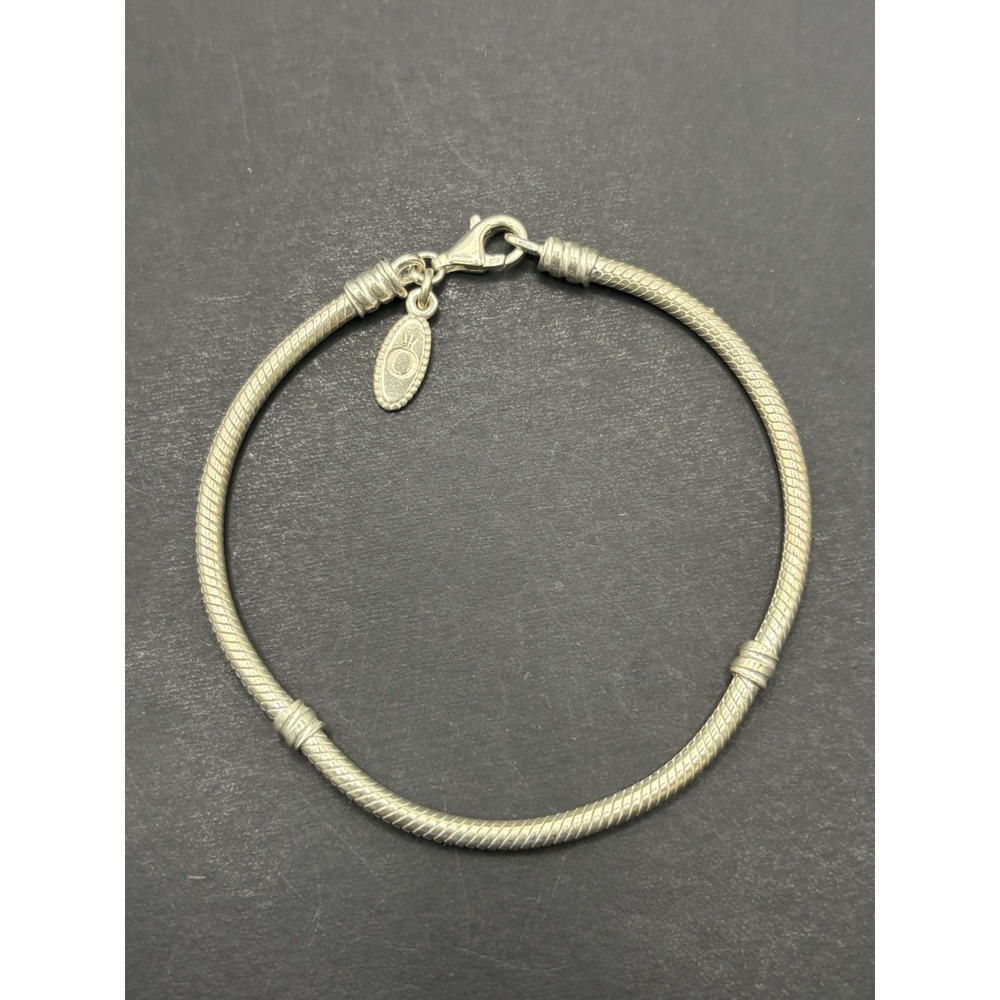Pandora 7.75" Sterling Silver Charm Bracelet ALE H11